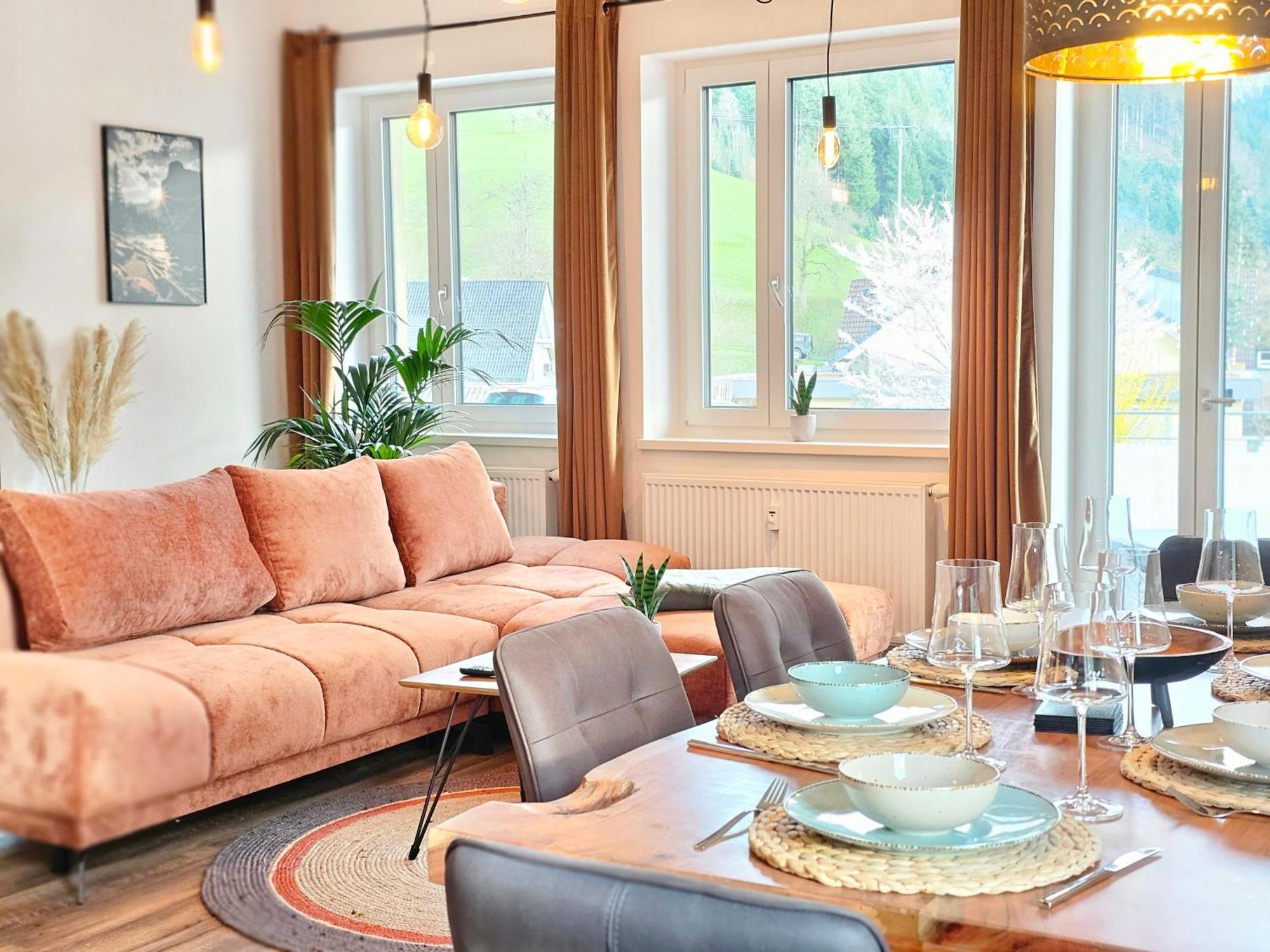 Design-Apartment I Black Forest I Boxspring I Nespresso I Spielplatz أوبيرهارميرسباخ المظهر الخارجي الصورة